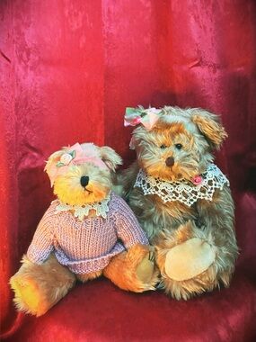 Vintage Bear Plush Set